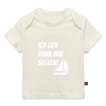 Sail T-Shirt I'll go sailing nautical - Baby Premium Organic T-shirt - dark navy - Front