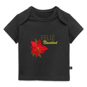 Feliz Navidad - T-shirt Premium bébé bio - noir - Devant