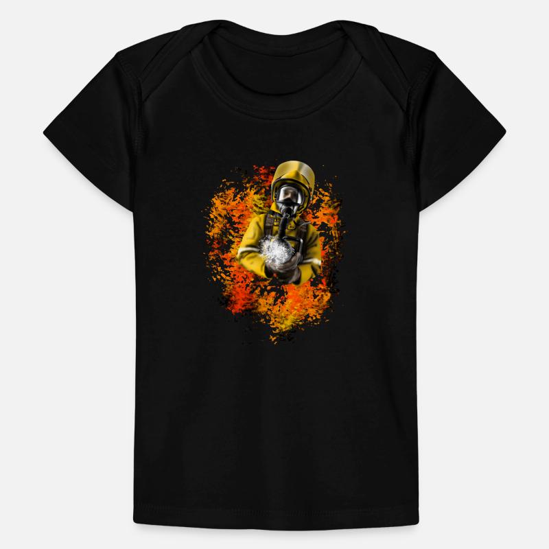 pompier T-shirt Premium bébé bio