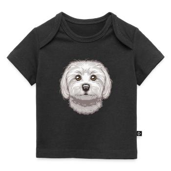 Maltese - Baby Premium Organic T-Shirt - Schwarz - Vorne