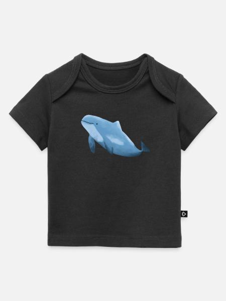 Schweinswal - Baby Premium Organic T-Shirt - Schwarz