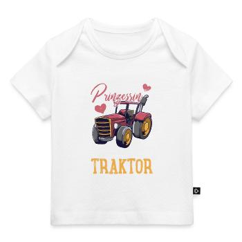 Traktor Trecker - Baby Premium Organic T-Shirt - Dunkelnavy - Vorne