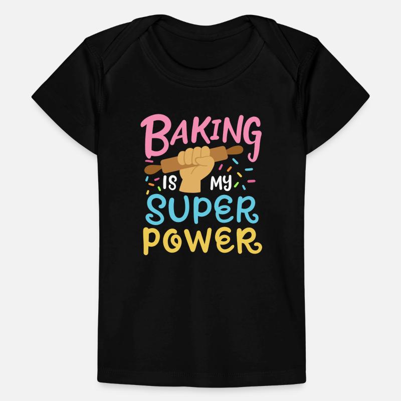 Baking Baker Rolling Pin Baby Premium Organic T-shirt