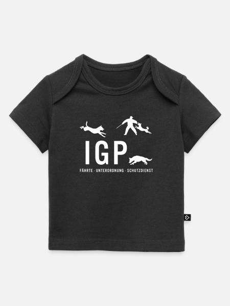 IGP Hundesport - Baby Premium Organic T-Shirt - Schwarz
