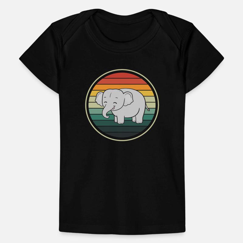 Eléphant éléphant T-shirt Premium bébé bio