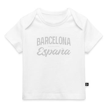 Conception du scénario Barcelona España - T-shirt Premium bébé bio - marine foncé - Devant