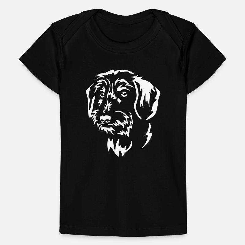 Dackel Kopf "Black Edition" Baby Premium Organic T-Shirt