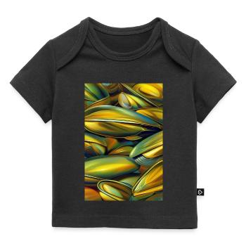 Mussels - Baby Premium Organic T-shirt - black - Front