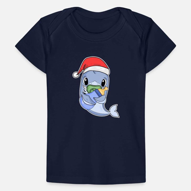 Requin bébé Noël T-shirt Premium bébé bio
