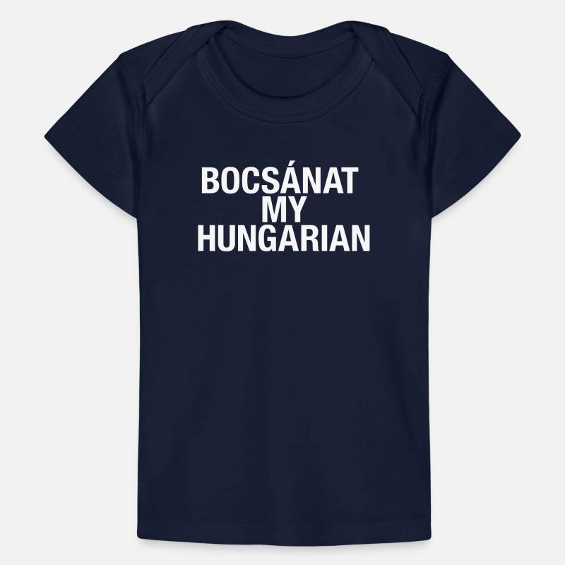 Learn Hungarian Hungary Language Baby Premium Organic T-shirt