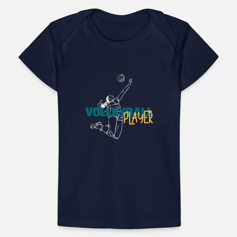 Volley Dive: Dynamisches Spielerduo Baby Premium Organic T-Shirt