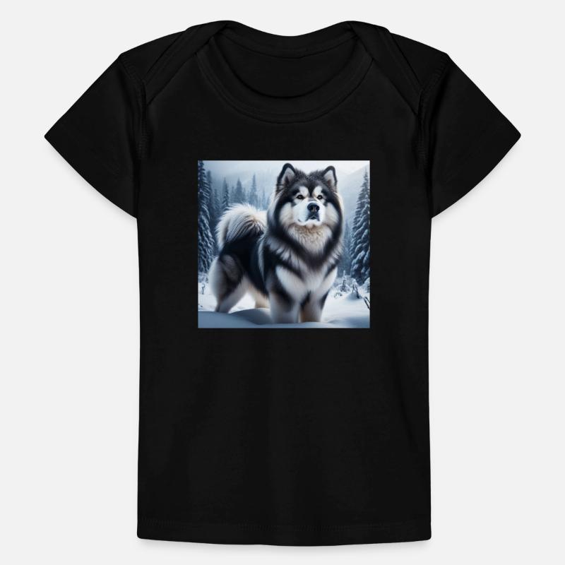 Alaskan malamute Baby Premium Organic T-shirt
