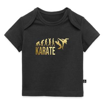 Evolution Karate - Baby Premium Organic T-Shirt - Schwarz - Vorne