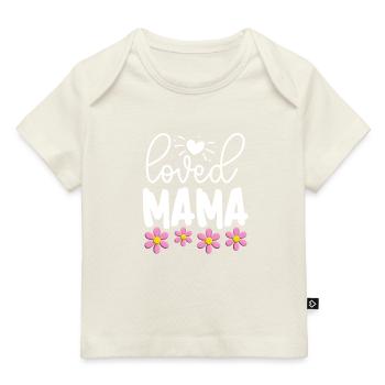 Geliebte Mama - Baby Premium Organic T-Shirt - Dunkelnavy - Vorne