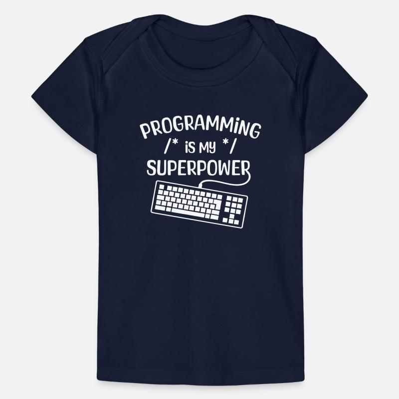 Déclaration du développeur Computerfreak Codage informatique T-shirt Premium bébé bio