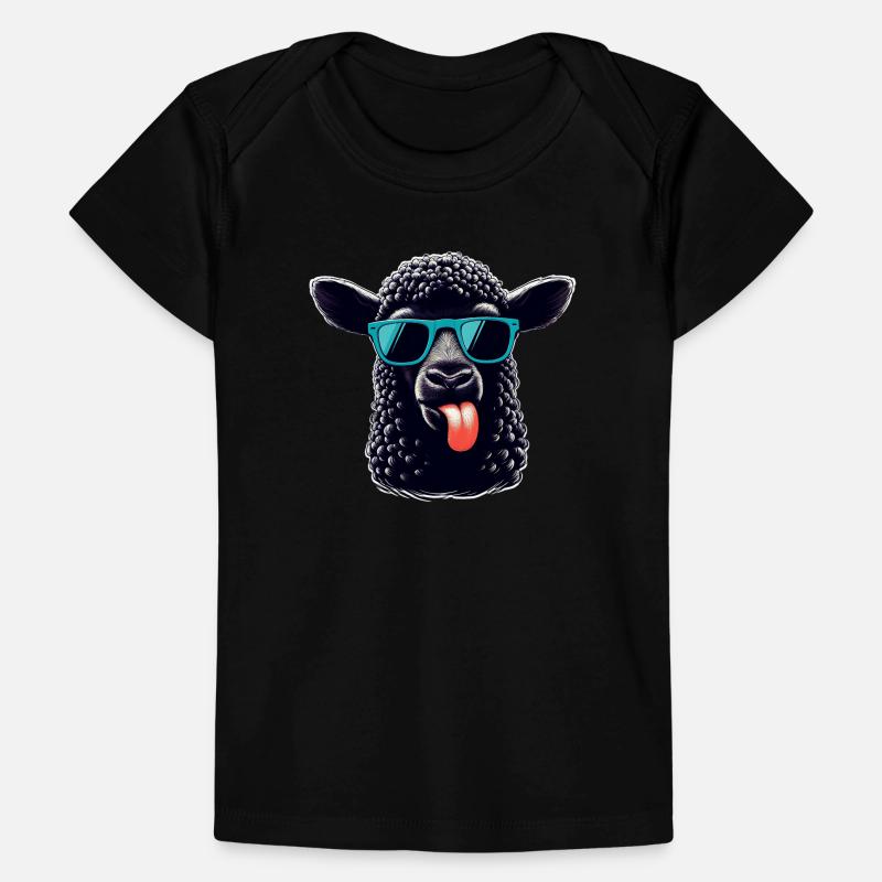 Schwarzes Schaf Baby Premium Organic T-Shirt