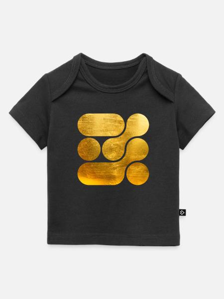 OCHOOO - GOLD - T-shirt Premium bébé bio - noir