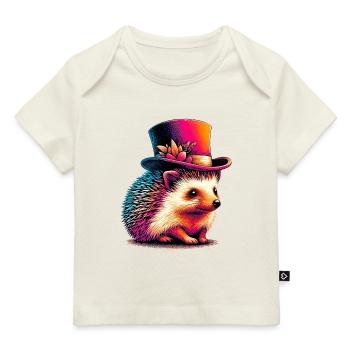 Igel - Baby Premium Organic T-Shirt - Dunkelnavy - Vorne