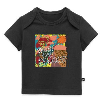 Faites confiance au processus - T-shirt Premium bébé bio - noir - Devant