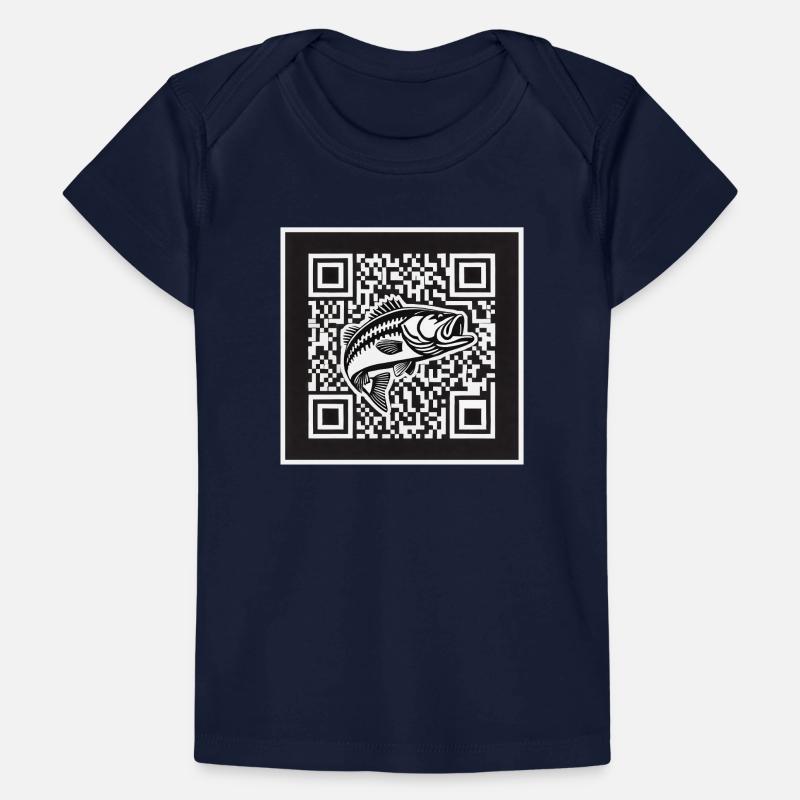 Design de code QR Perch T-shirt Premium bébé bio