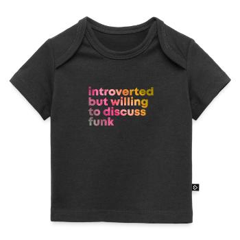 funk - T-shirt Premium bébé bio - noir - Devant