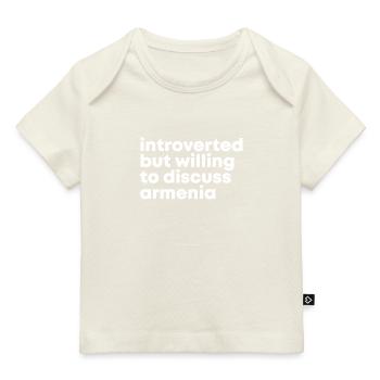 Armenië - Baby Premium t-shirt biologisch - dark navy - Voor