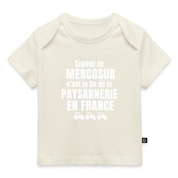 peasant, agriculture, farmer, farmer - Baby Premium Organic T-shirt - dark navy - Front