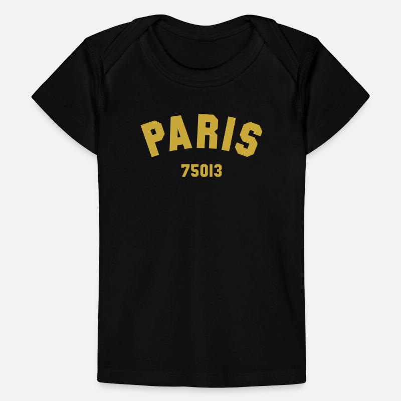 13º distrito de PARÍS Camiseta Premium bebé orgánica
