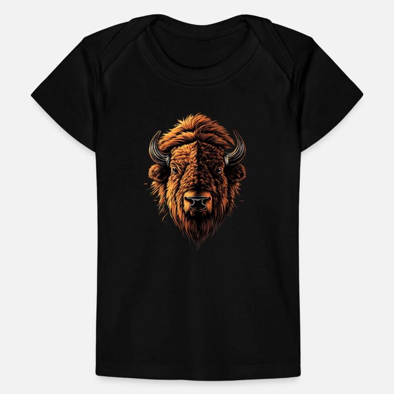 Bison, Bison, Bovins sauvages, Bison, Bison d’Amérique T-shirt Premium bébé bio