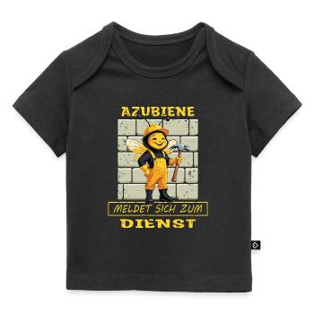 Stagiaire artisane - T-shirt Premium bébé bio - noir - Devant