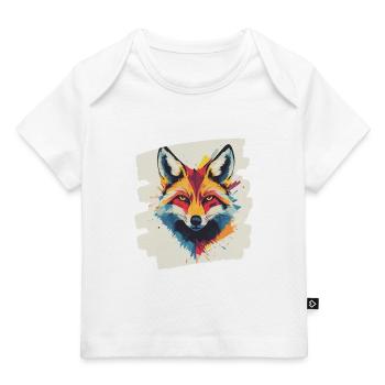 Renard - T-shirt Premium bébé bio - marine foncé - Devant