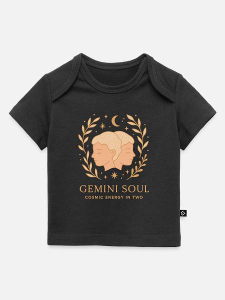 Gemini - Baby Premium Organic T-Shirt - Schwarz