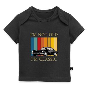Classic Car Humor  - Baby Premium Organic T-Shirt - Schwarz - Vorne
