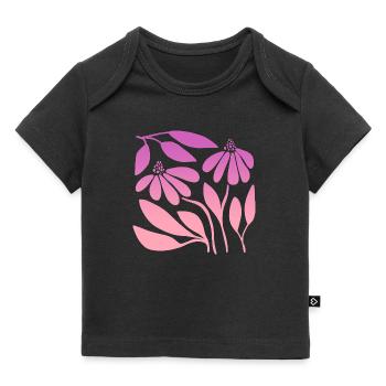 Marguerite in Gradient Pink - Baby Premium Organic T-shirt - black - Front