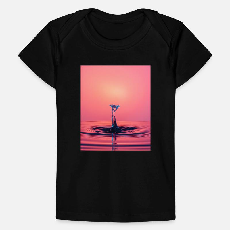 Flüssiger abstrakter Spritzer Baby Premium Organic T-Shirt