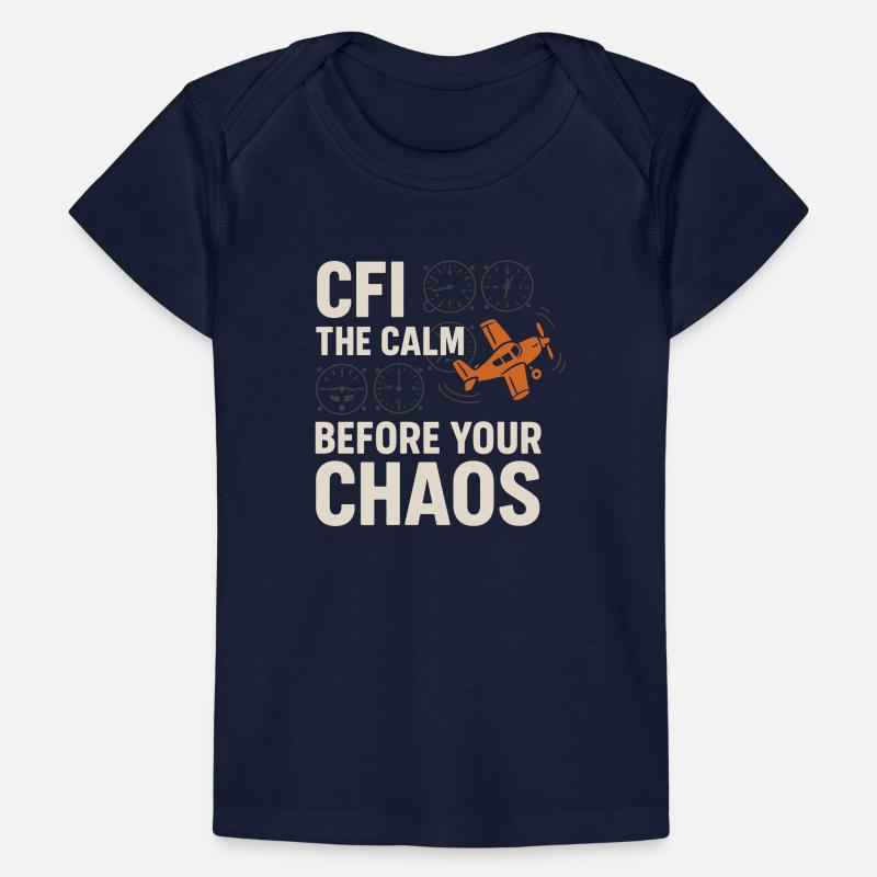 Flight Instructor Cfi Pilot Aviation Instructor Baby Premium Organic T-shirt