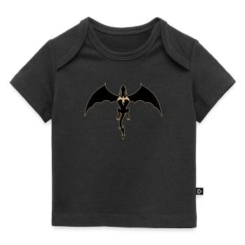 fourth wing dragon - Baby Premium Organic T-shirt - black - Front