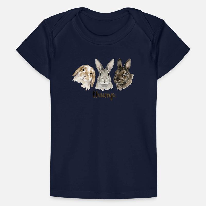 Fun rabbit knocking for rabbit lovers Baby Premium Organic T-shirt