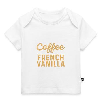 Who put Coffee in my french vanilla creamer? - Baby Premium Organic T-shirt - dark navy - Front