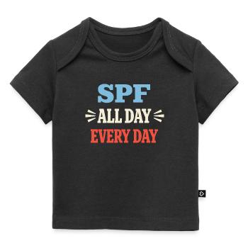 Spf Culture Identity Skin Care Humor - Baby Premium Organic T-shirt - black - Front