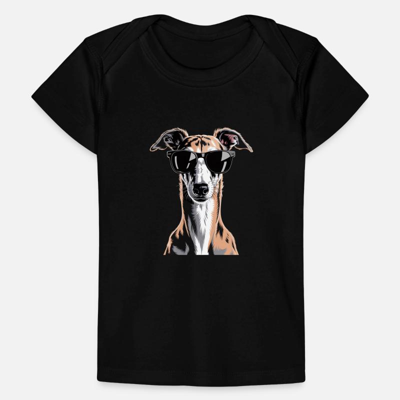 Greyhound Windhund Baby Premium Organic T-Shirt