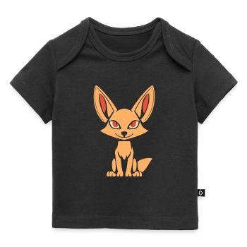 jackal - Baby Premium Organic T-shirt - black - Front