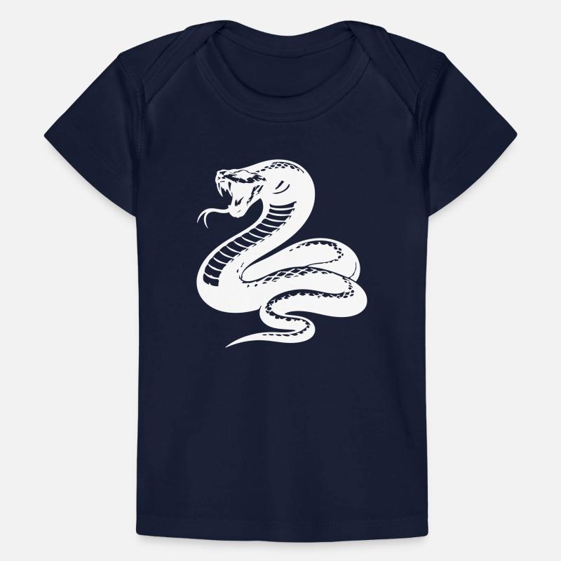 Snake Python Silhouette Baby Premium Organic T-shirt