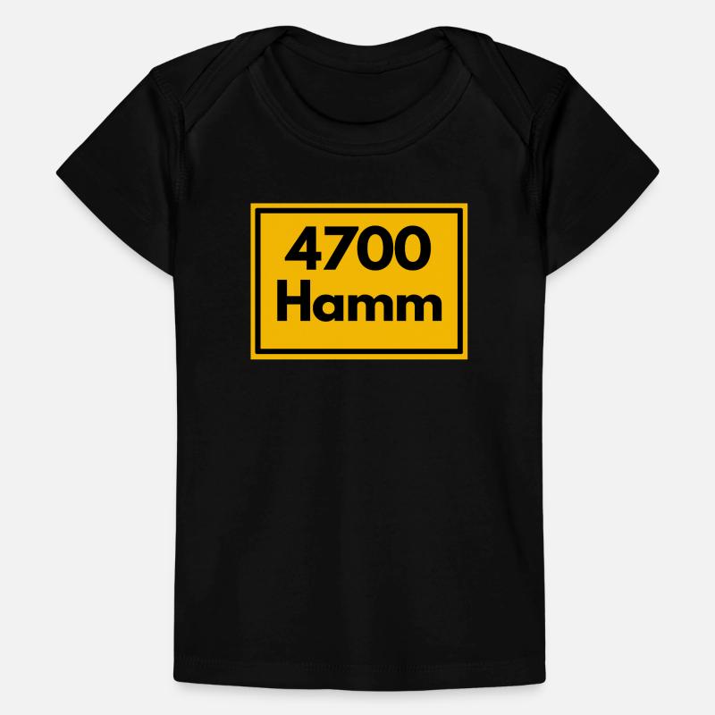OLD POSTCODE POSTCODE RETRO 4700 HAMM - MAXIMARE Baby Premium Organic T-shirt