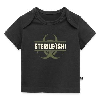 Mikrobiologie - Baby Premium Organic T-Shirt - Schwarz - Vorne