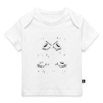 hockey - T-shirt Premium bébé bio - marine foncé - Devant