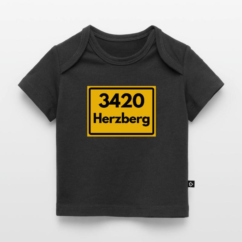 OLD POSTCODE ZIP CODE RETRO 3420 HERZBERG HARZ Baby Premium Organic T-shirt