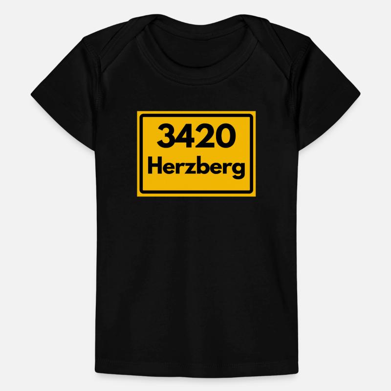 OLD POSTCODE ZIP CODE RETRO 3420 HERZBERG HARZ Baby Premium Organic T-shirt