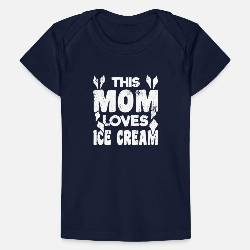 Eiscreme Mutter Baby Premium Organic T-shirt