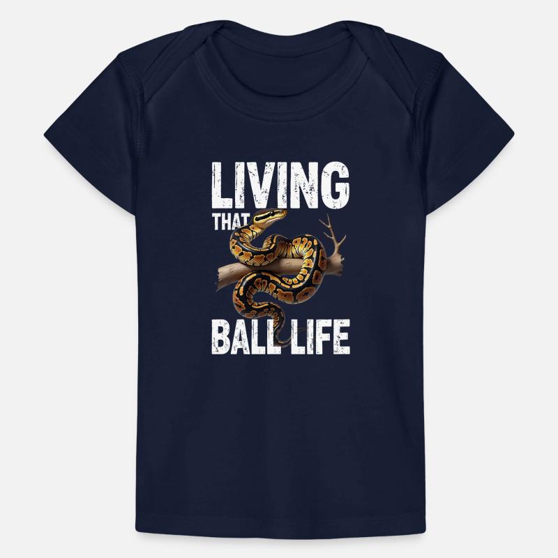Python roi Serpents Amateurs de terrarium Python T-shirt Premium bébé bio
